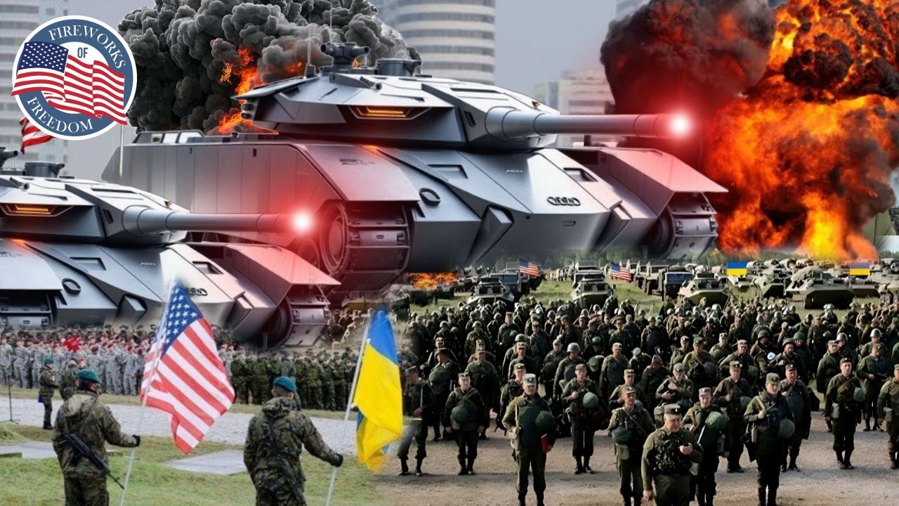 19 декабря 7000 российских наемников, бомбардируемых элитными американскими войсками в Киеве