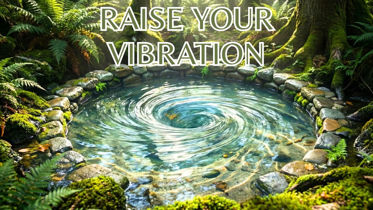 The Energy Spiral | 432Hz Vibration Raise & Clear Water Vortex