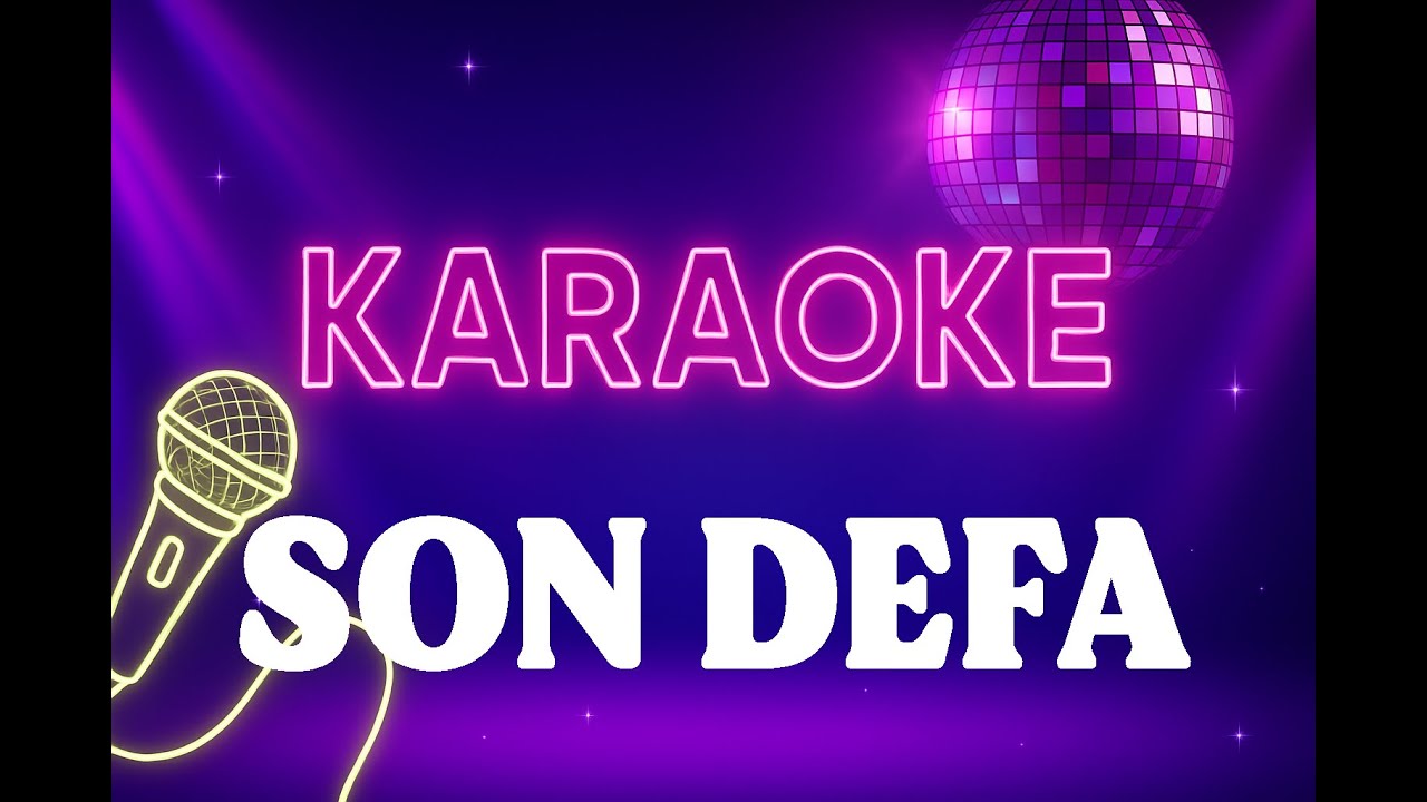 İsmail YK - Son Defa (Vokalli) KARAOKE