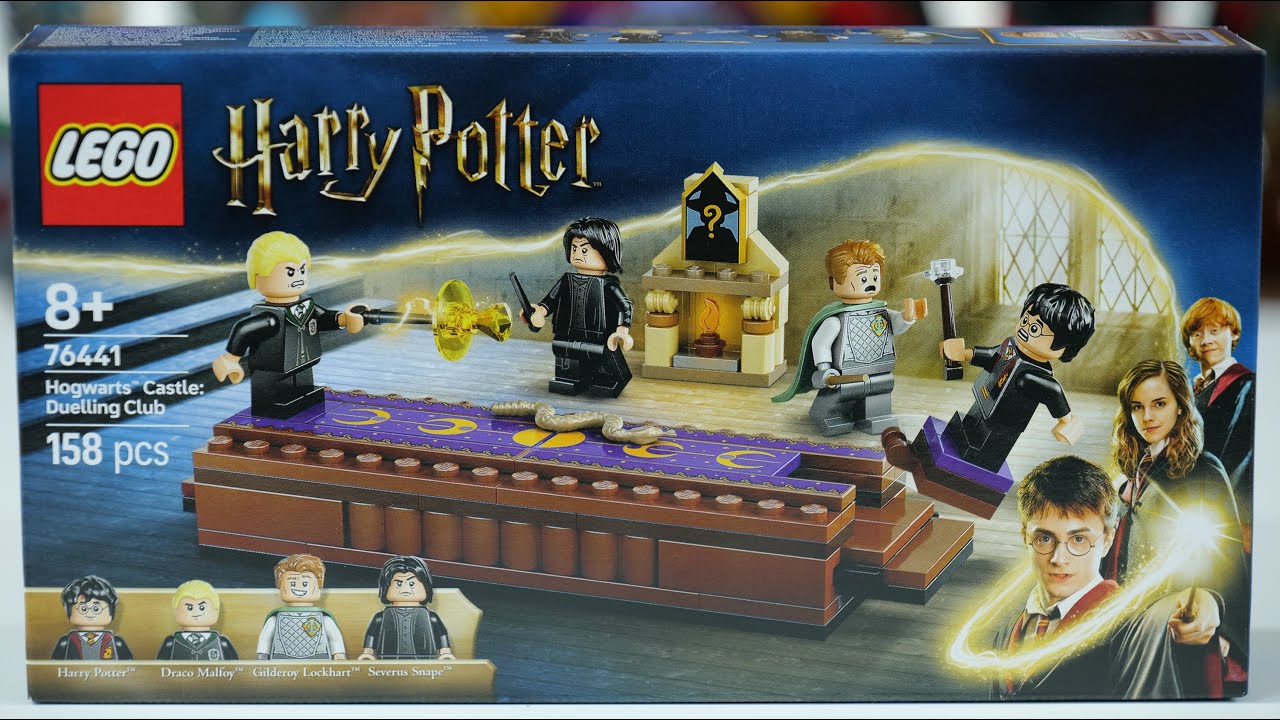 LEGO Harry Potter 76441 Hogwarts Castle Dueling Club - recenzja LEGO Speed ​​Build