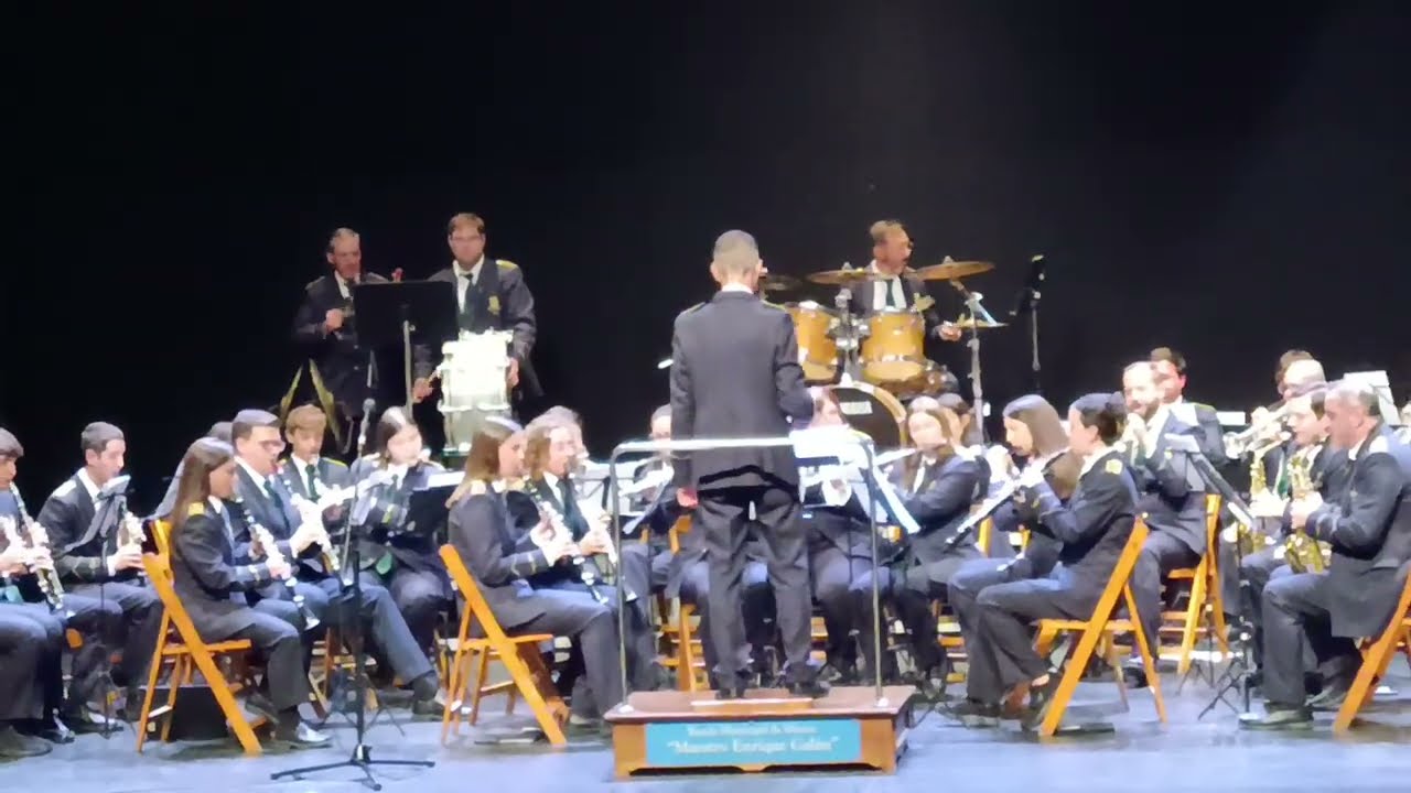 2025-11-29 Concierto de Santa Cecilia . Banda Municipal Enrique Galán. En Auditorio de Rota