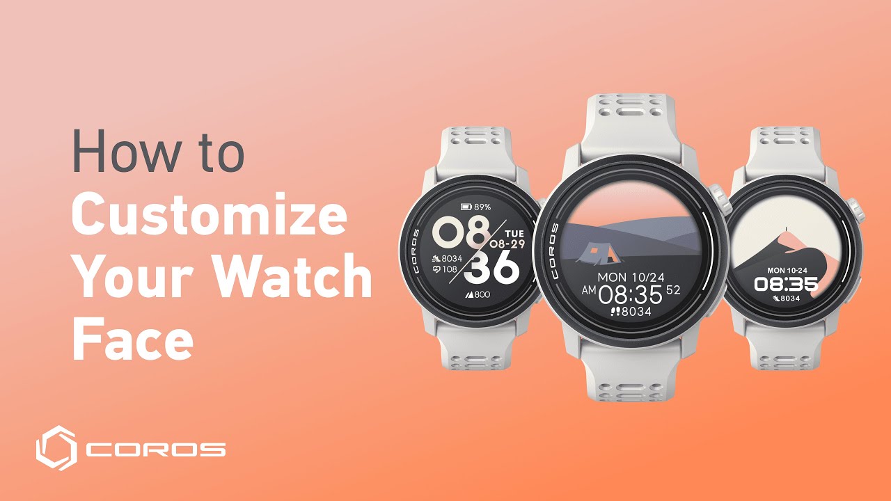 How to Customize Your Watch Face