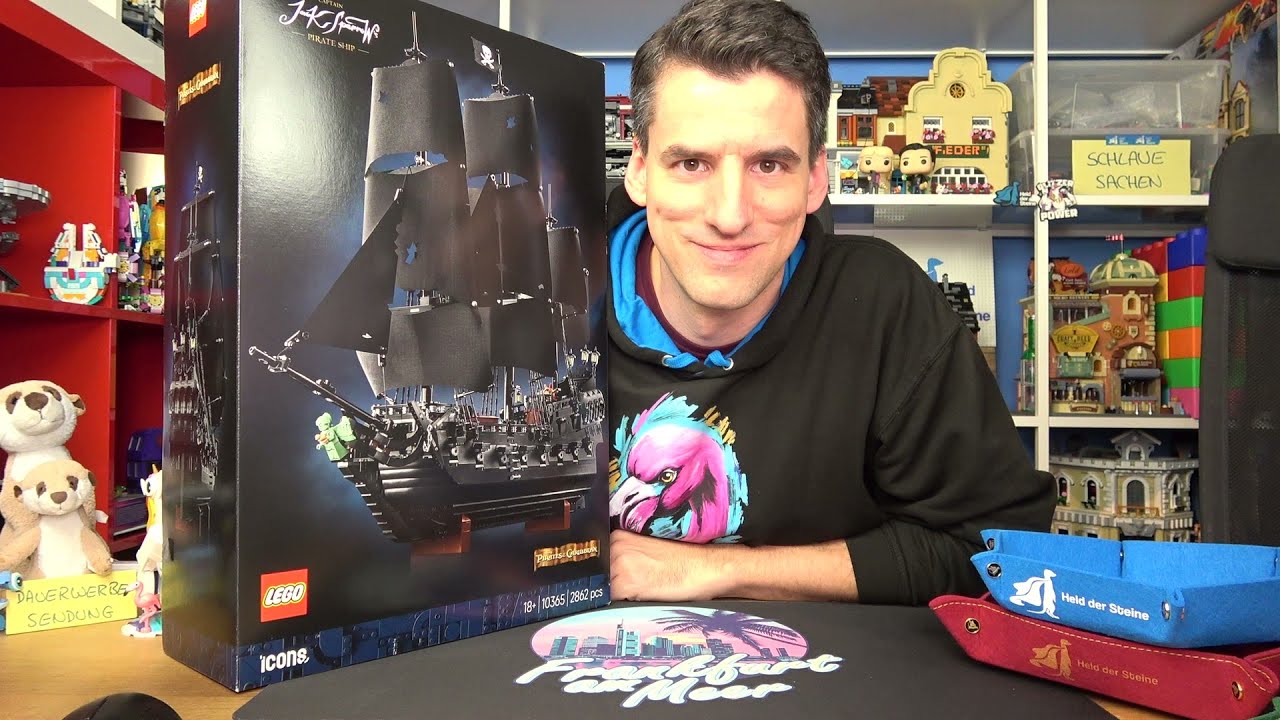 Die Black Pearl schämt sich mit der Slave I: Live Bauen mit dem Helden!
