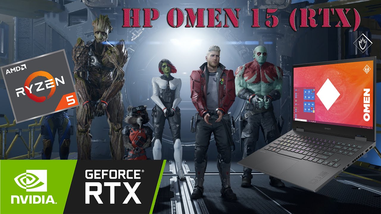 Guardians of the Galaxy (HP Omen 15) | Performance test