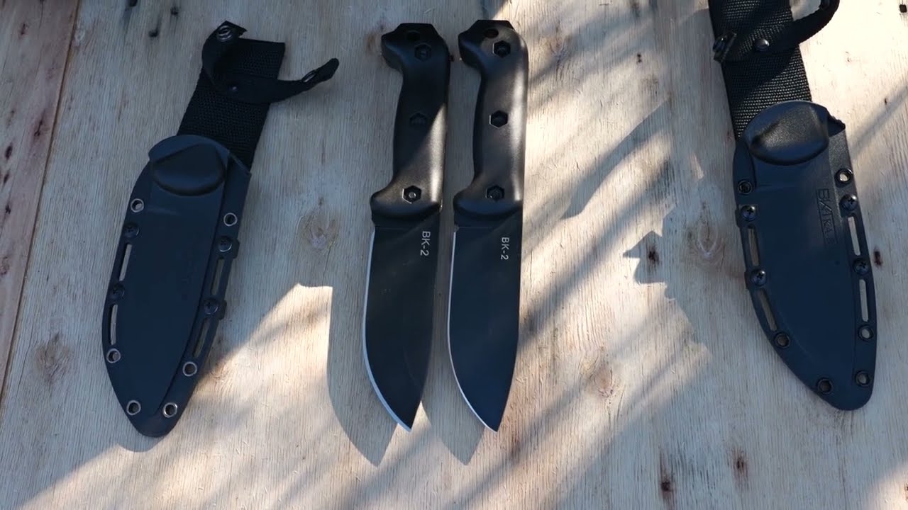BK2 Becker Ka-Bar Fake vs. the Real Thing Comparison.