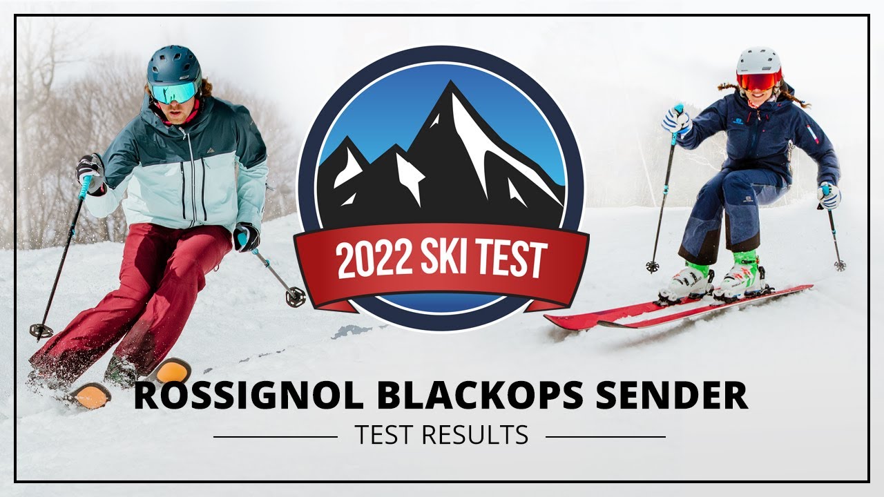 Rossignol BLACKOPS Sender 2022 года — тест лыж SkiEssentials.com
