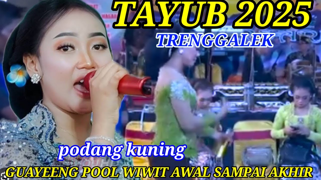 🔴 Podang  Kuning Tayub Trenggalek Guayeng Poool Wiwit Awal Sampai Selesei