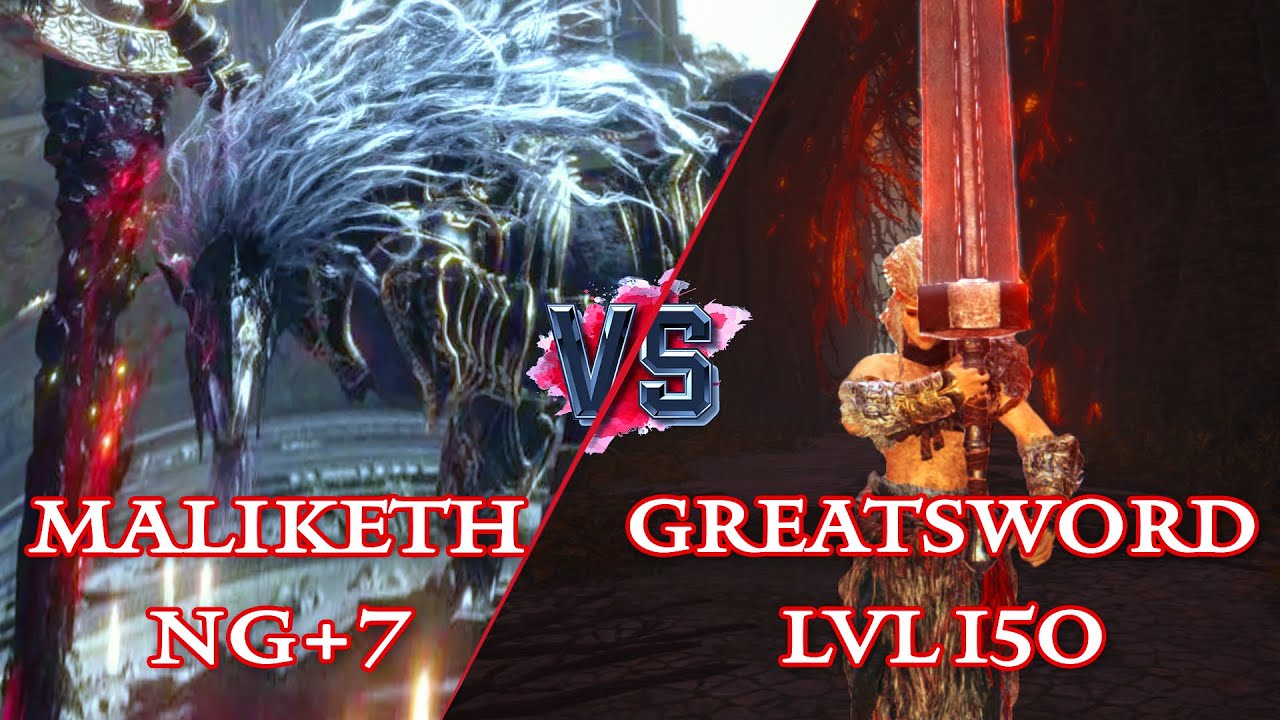 Maliketh NG+7 vs Greatsword | Elden Ring