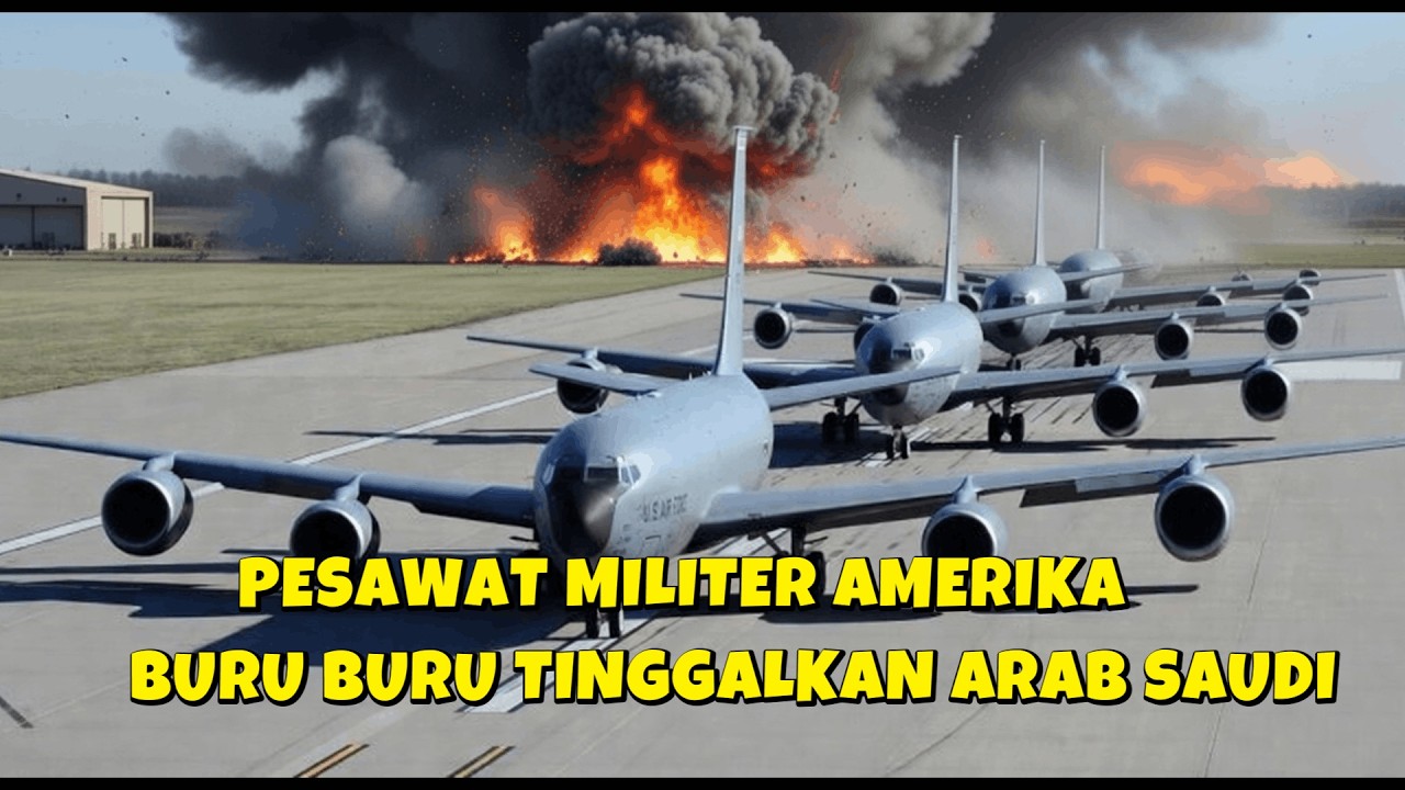 KAPOK DISERANG RUDAL IRAN TERUS MENERUS, AMERIKA KOSONGKAN PANGKALAN UDARA DI ARAB SAUDI