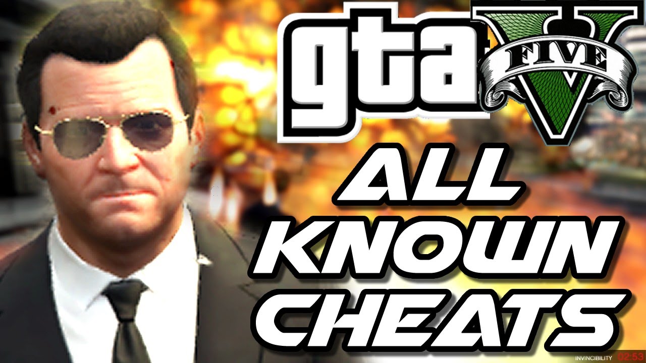 GTA V PC - All Known CHEATS
