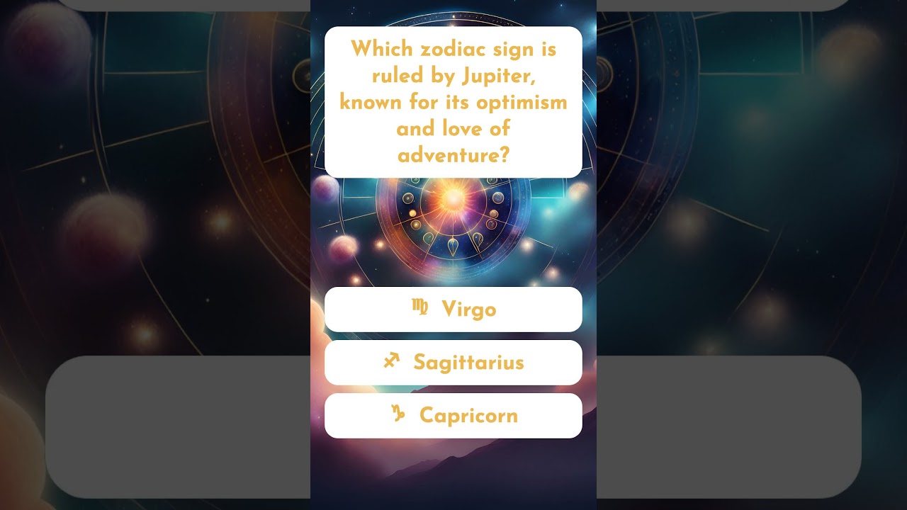 Zodiac Quiz #14: Unlock Your Celestial Knowledge! 