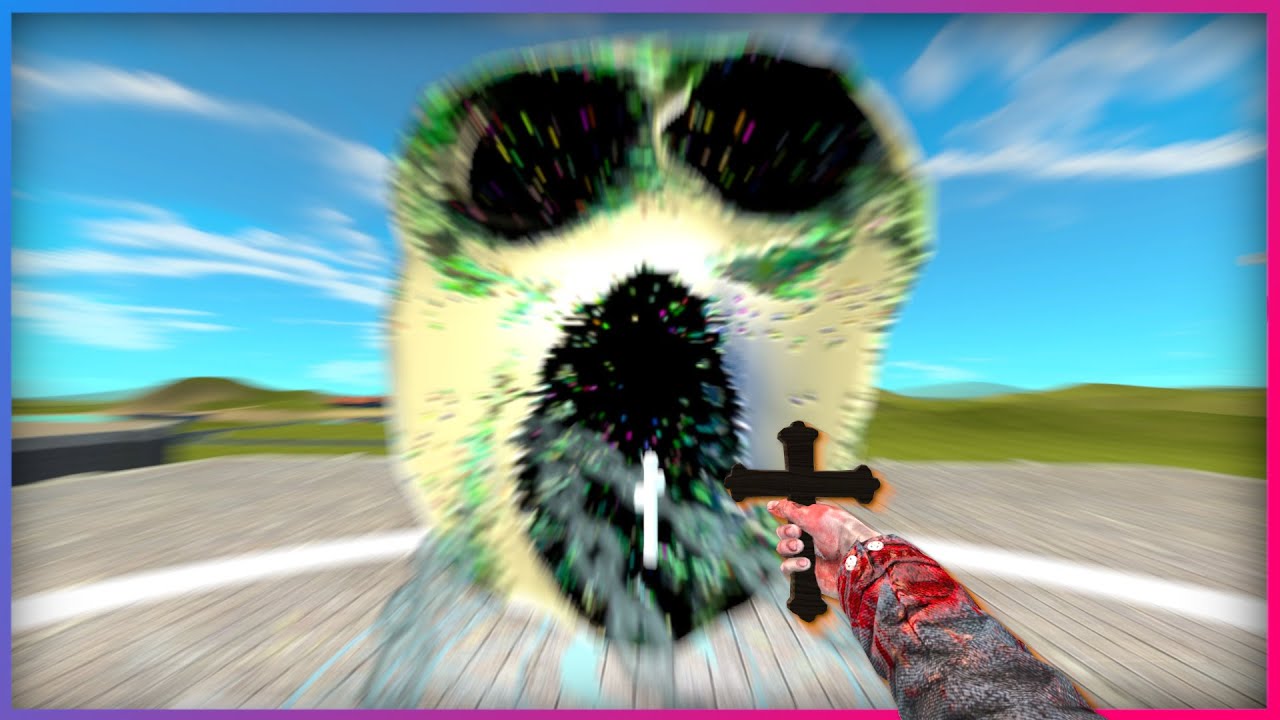 This Can Stop ANY NPC... Or Can it? ( Doors Crucifix ) | Garry's Mod