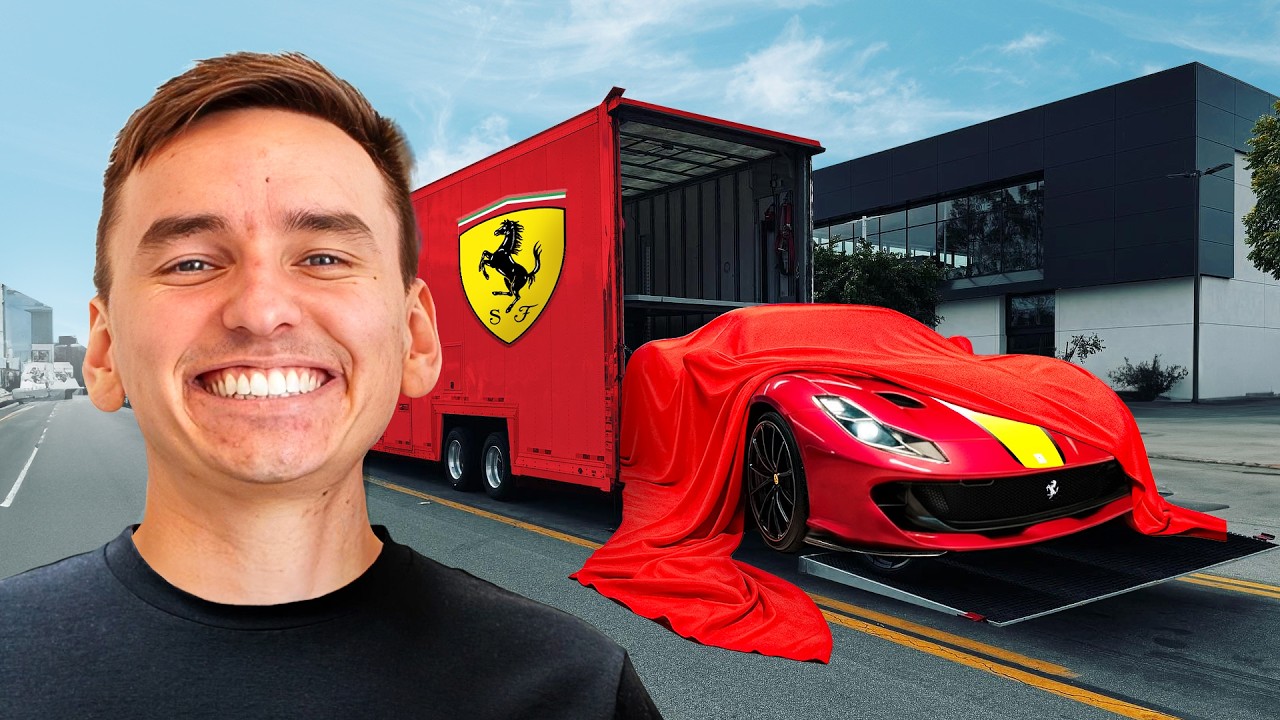 ПРИНИМАЮ ДОСТАВКУ МОЕГО FERRARI 812 COMPETIZIONE APERTA за 2,3 миллион долларов!