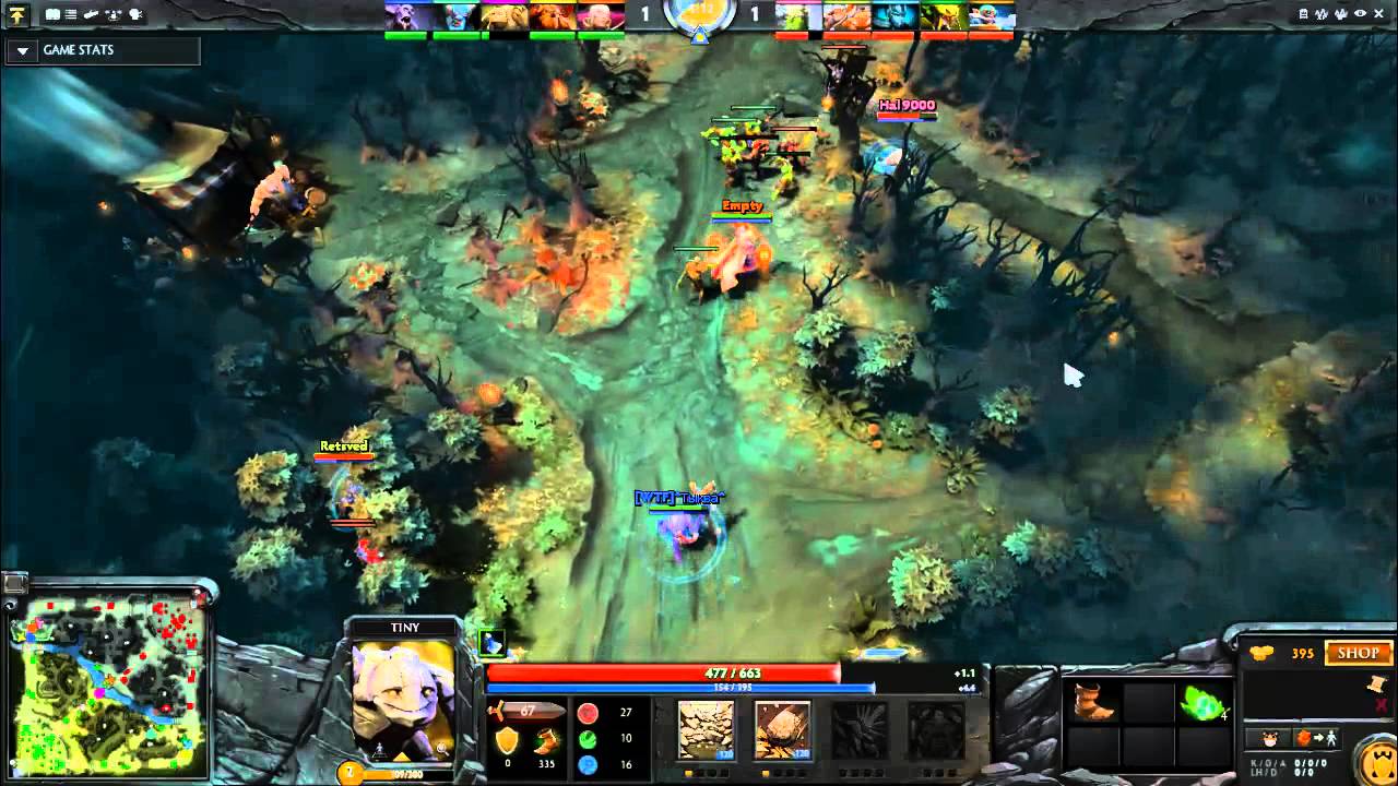 s1ck mlg tiny + techies montage
