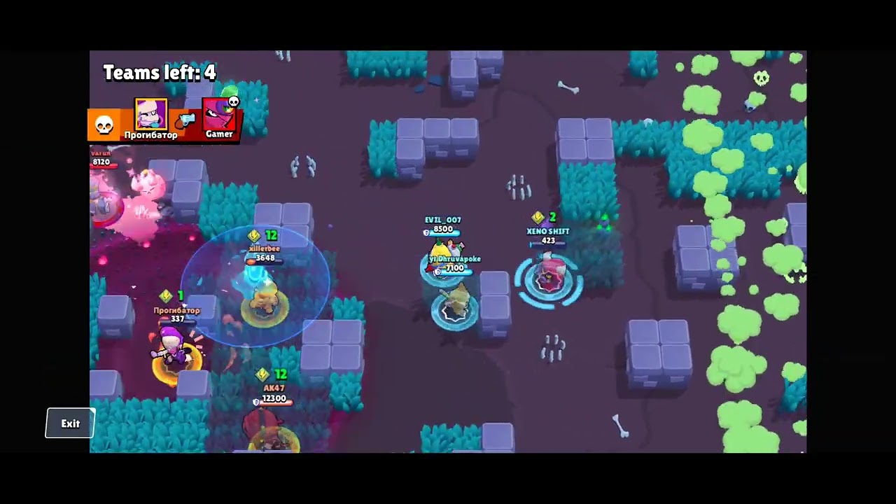 Trio showdown which we won
