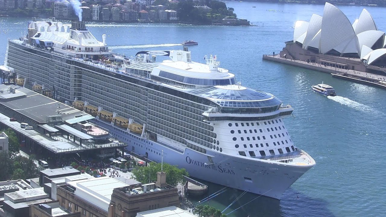 Ovation of the Seas Sydney to Hawaii HD Version  SD version 11K views