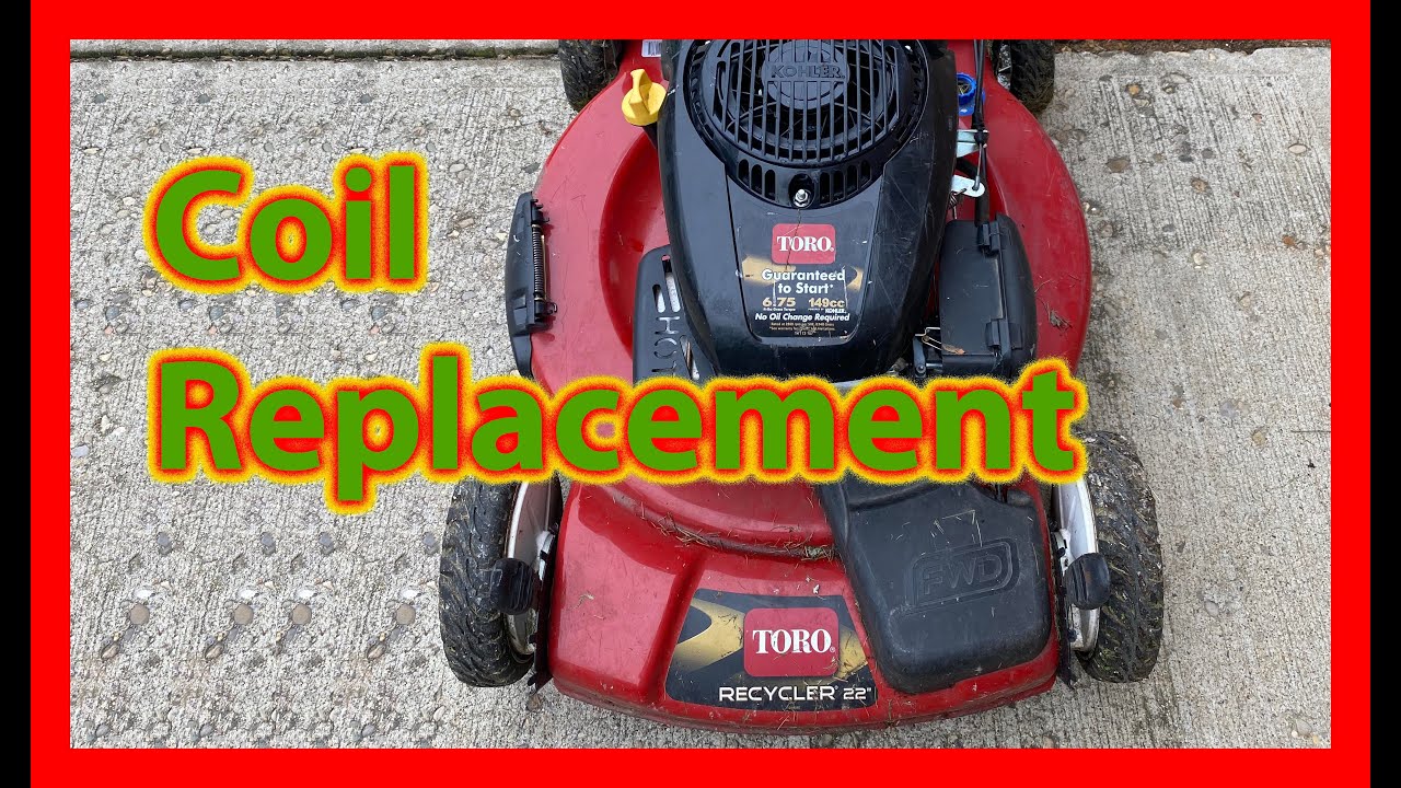 Замена провода зажигания на газонокосилке Toro Push