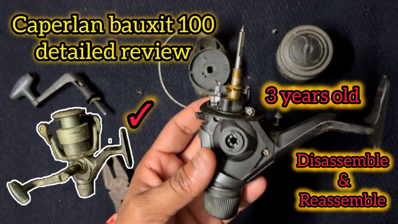 Caperlan bauxit-100 4000rd  detailed review after 3 years of heavy use  | disassemble & reassemble 