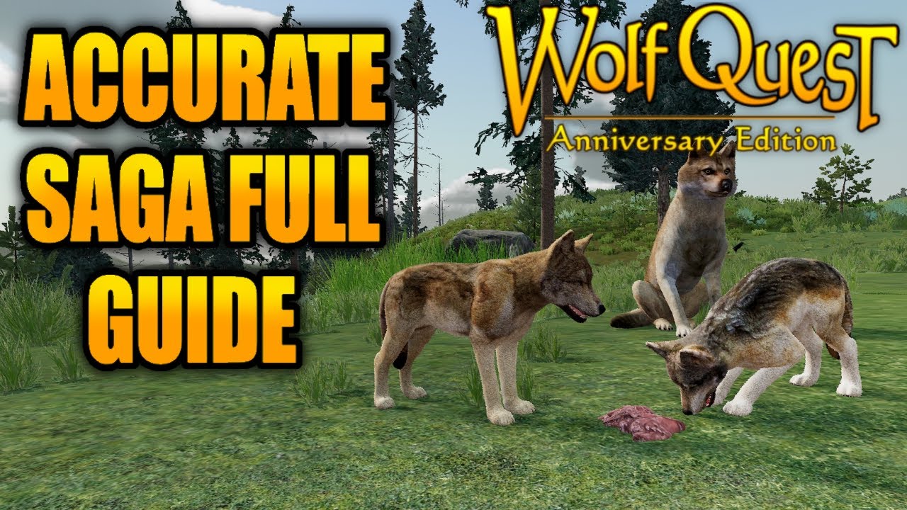 Wolfquest saga полное ТОЧНОЕ руководство
