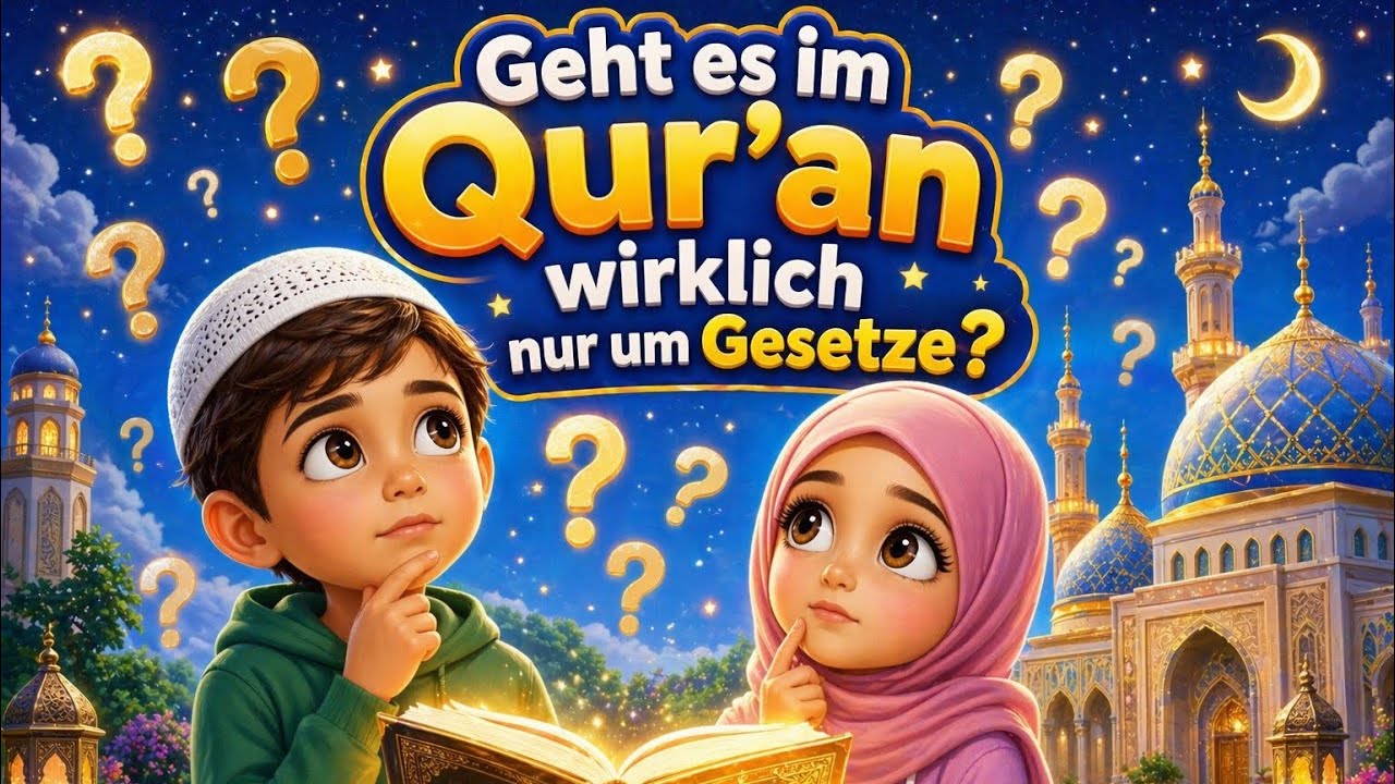 Geht es im Qur'an wirklich nur um Gesetze? #islamicknowledge #islamicvideo#islamicquiz#deutsch 