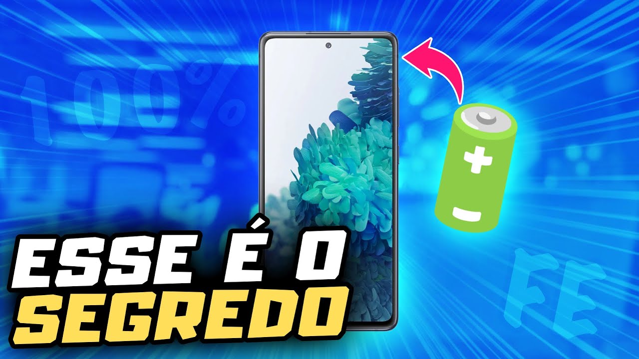 Por que MEU GALAXY S20 FE tem BATERIA BOA? REUNI TODAS as DICAS!