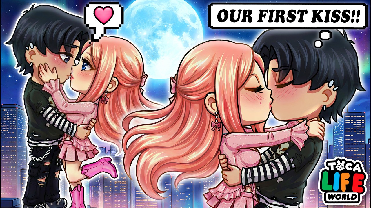 😍 ERSTER KUSS IM MONDSCHEIN… Doch dann passiert das Unfassbare! 💔 EMO STORY Teil 12 💥 TOCA BOCA