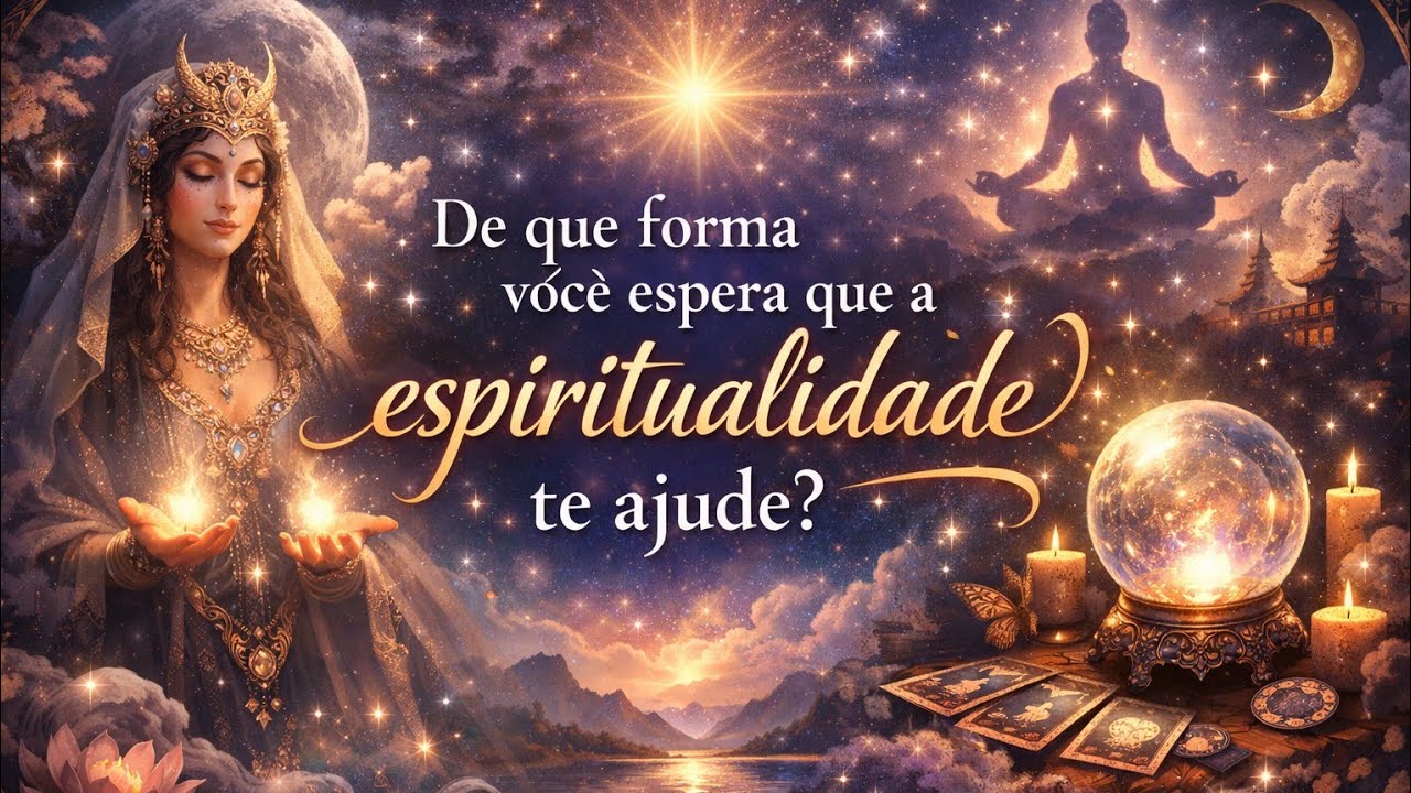 DE QUE FORMA VC ESPERA QUE A ESPIRITUALIDADE TE AJUDE? #tarotdoamor #tarotonline #exupombogira
