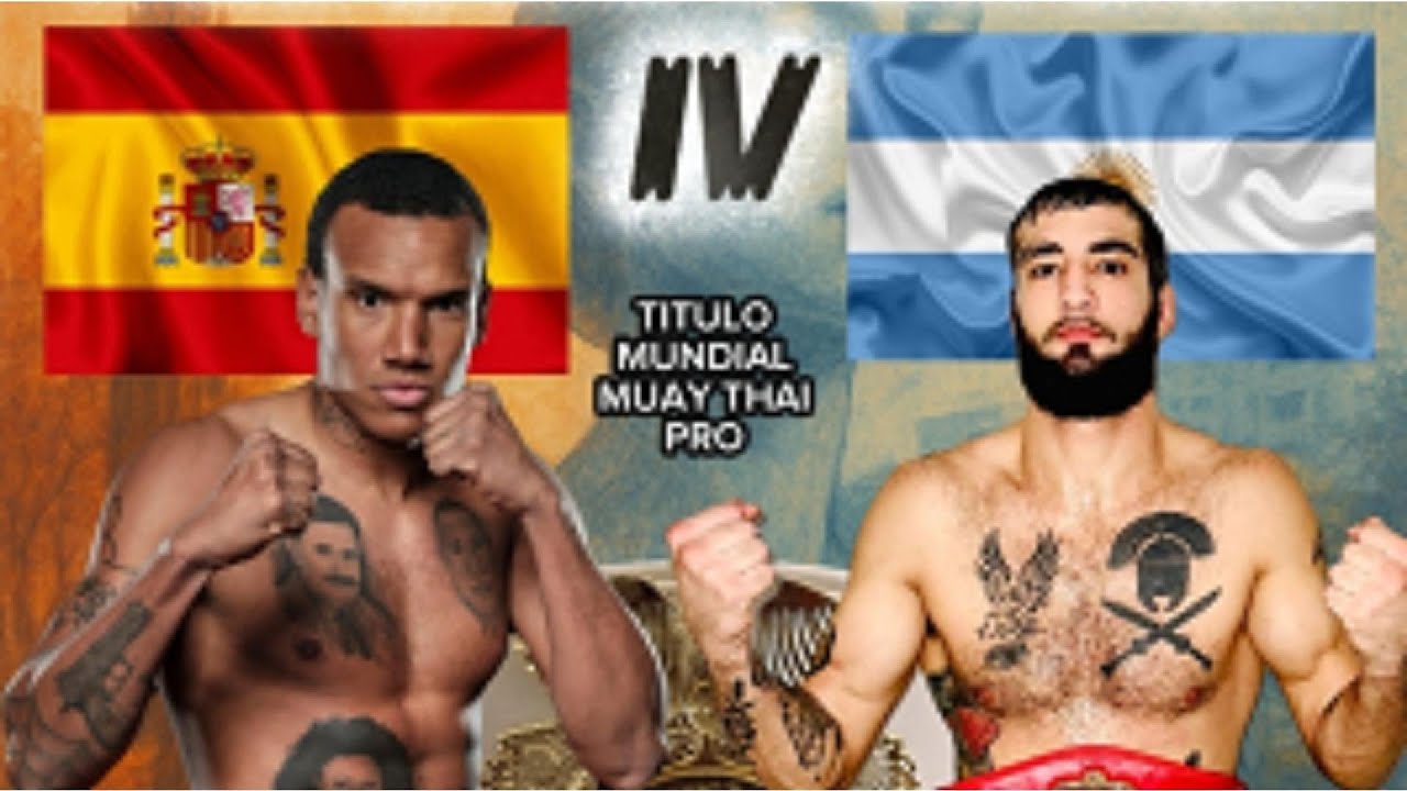 TITULO MUNDIAL WKA MUAY THAI -80KG  EDY RUIZ 