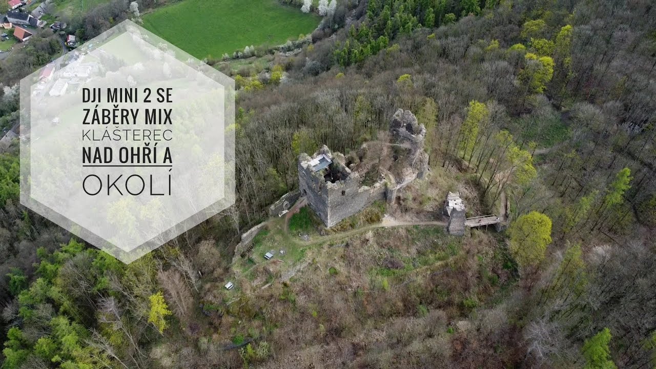 DJI MINI 2 SE - AMATÉRSKÉ ZÁBĚRY, KLÁŠTEREC NAD OHŘÍ A OKOLÍ