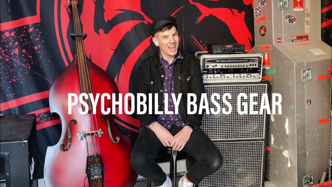 PSYCHOBILLY BASS GEAR / EVERYTHING I TAKE ON TOUR