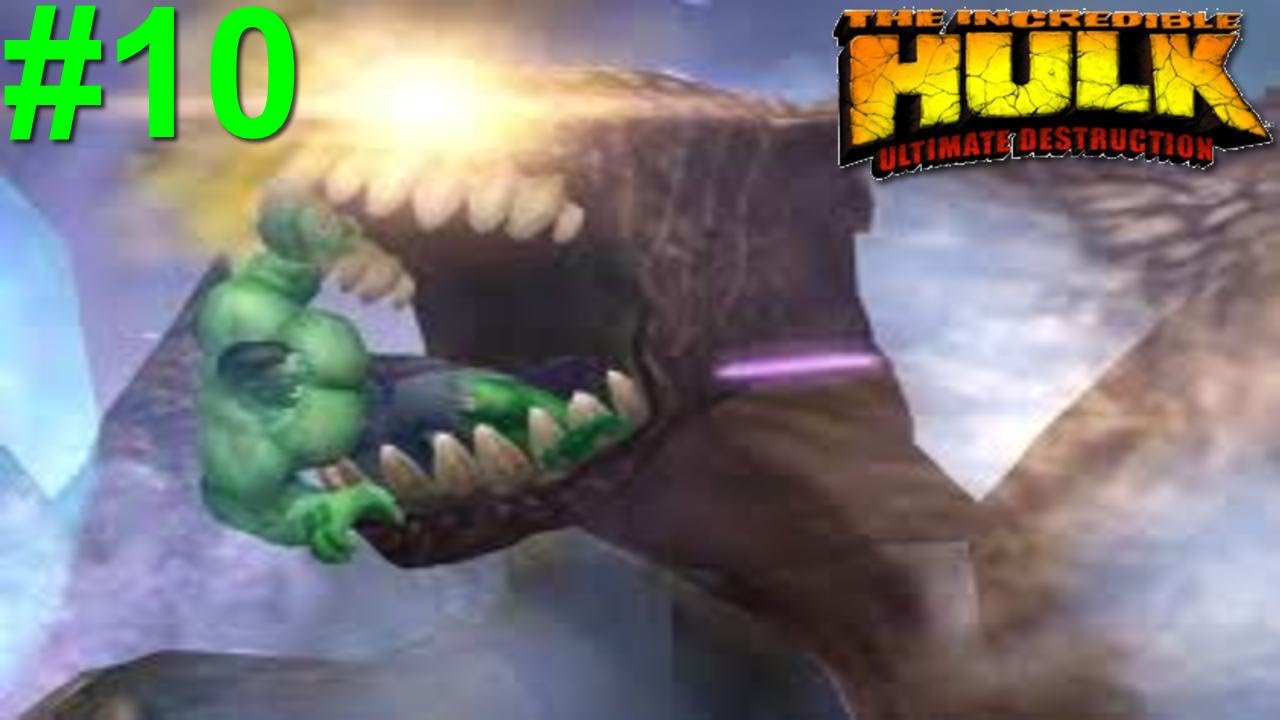 The Incredible Hulk: Ultimate Destruction PS2 Gameplay #10 [Hulk vs Devil-Hulk]