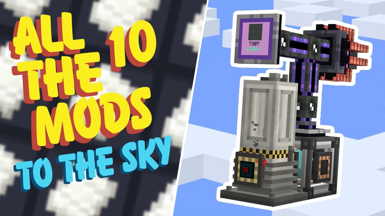 All The Mods 10 To The Sky EP33 How to Automate HDPE Pellet and Fissile Fuel