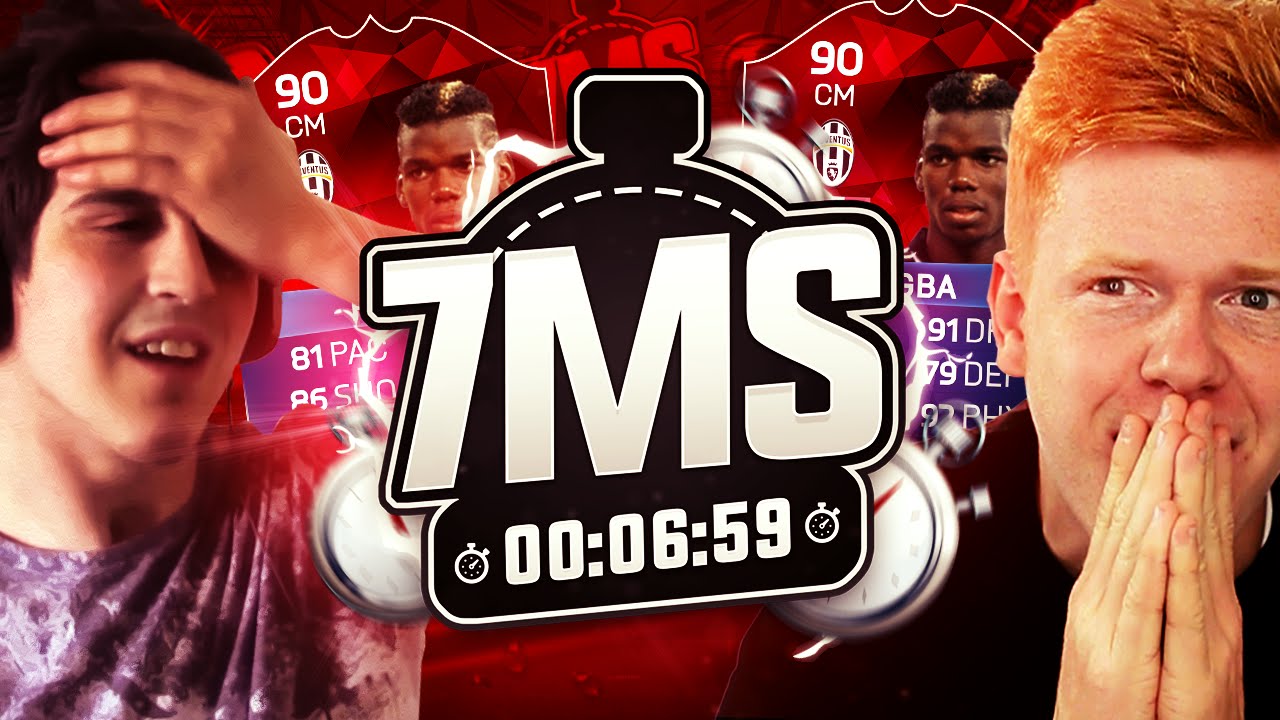 90 TOTT POGBA 7 MINUTE SQUAD BUILDER!! UNREAL HYBRID!! - FIFA 16 ULTIMATE TEAM