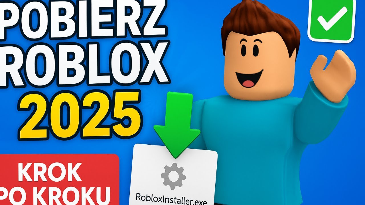😎 Jak pobrać ROBLOX 2025 + stworzyć konto! (szybki poradnik krok po kroku)