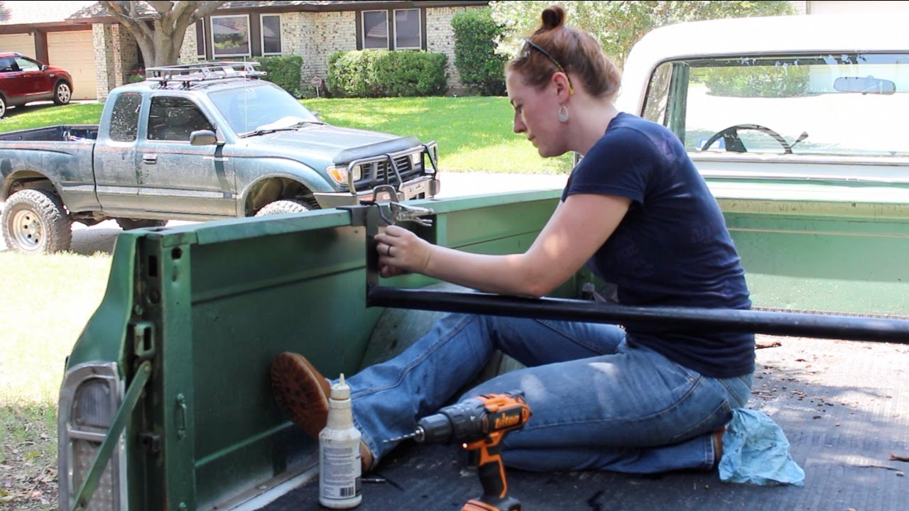 First Time Welding - Plywood Rack for Truck Bed