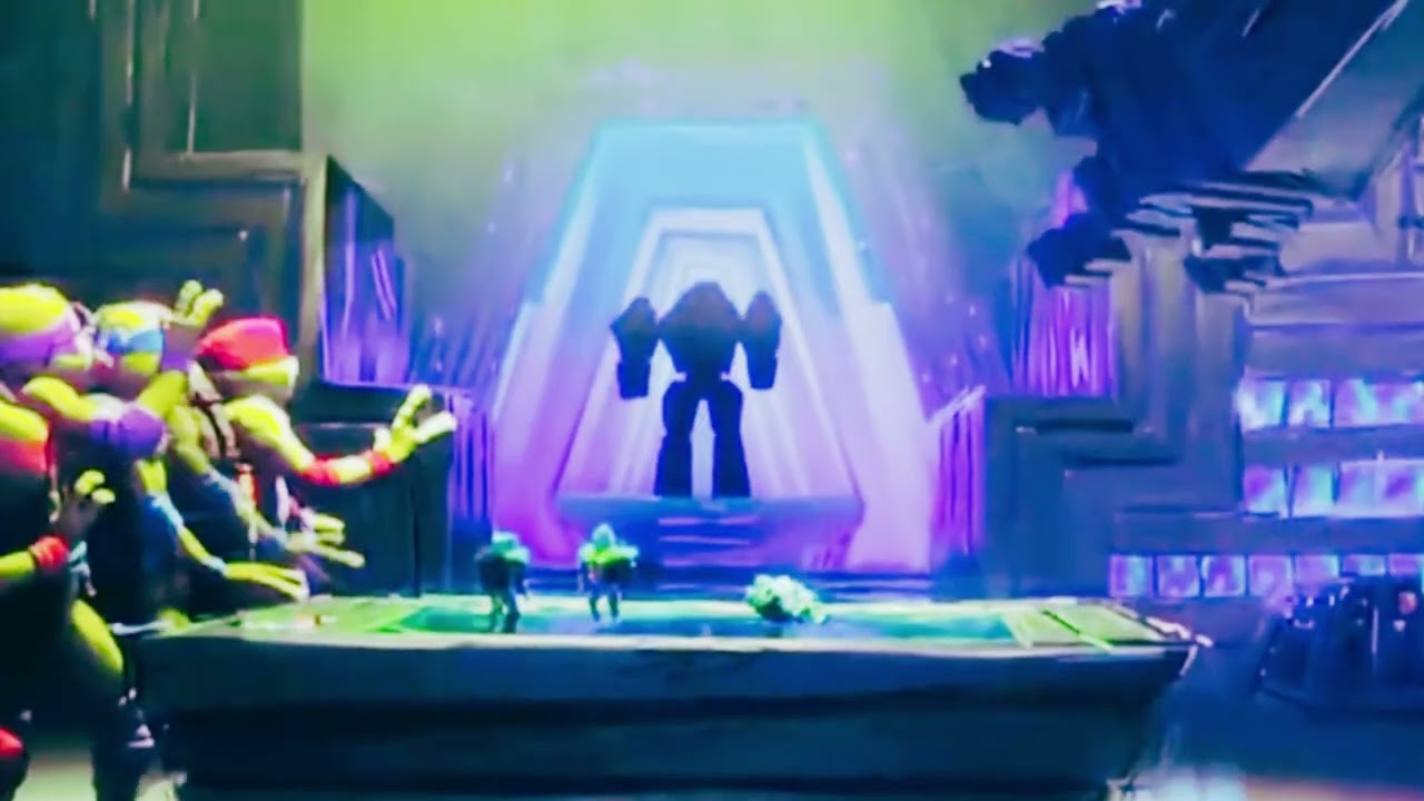 TMNT Chrome Home 2 (2025) Chrome Dome Meeting The Turtles SCENE - HDCAM (1080P)