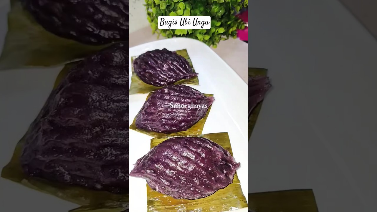 kue Bugis Ubi ungu yg legit & manis bikin candu disetiao gigitan #cooking #bugisubiungu #resepsimple