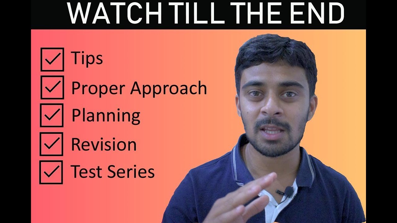 GATE: PERFECT 1 YEAR PREPARATION STRATEGY