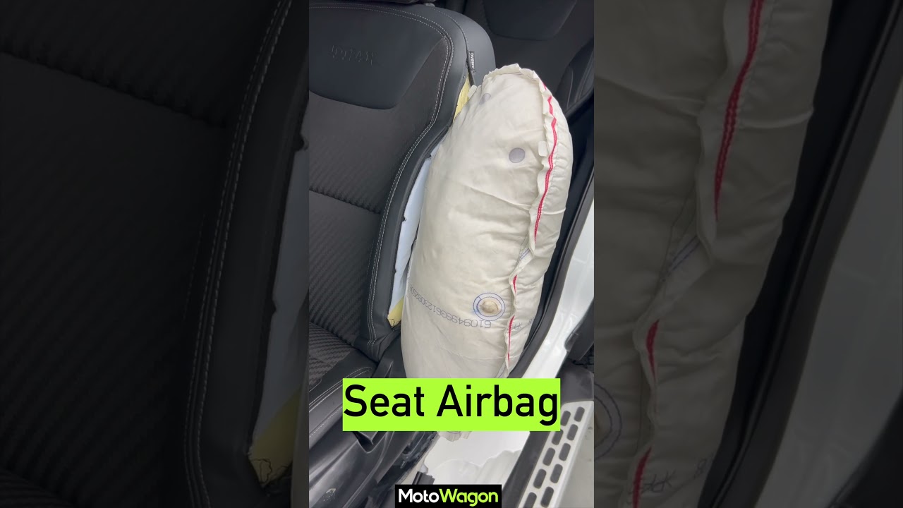 How Do Airbags Look While Inflated? #motowagon #cartips #tharroxx