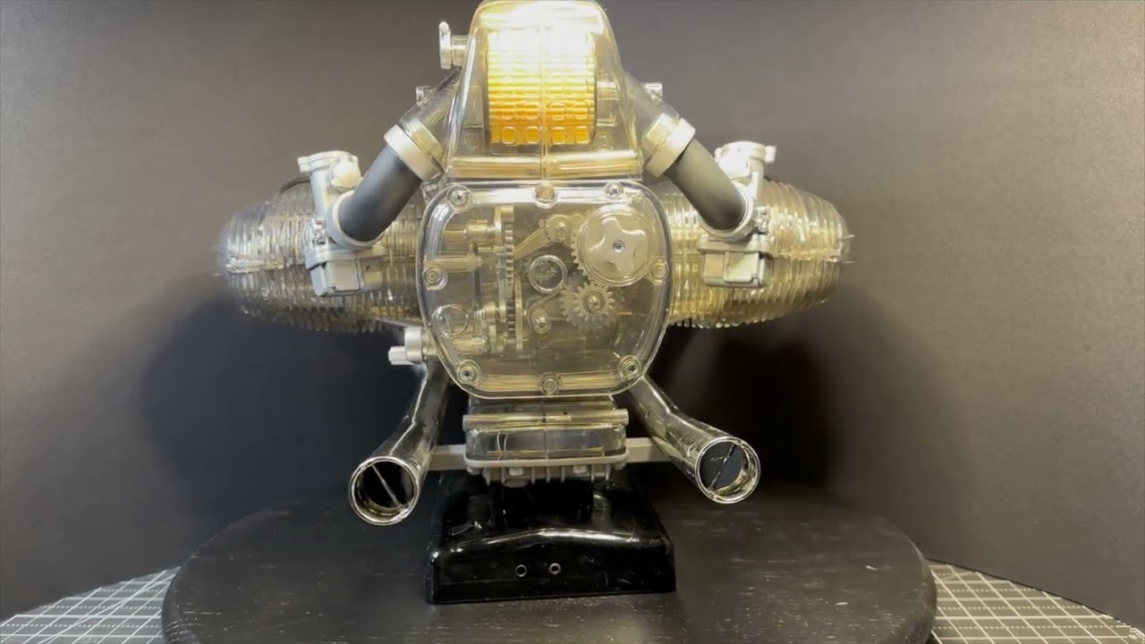 Franzis 1/2 scale BMW R90S model engine