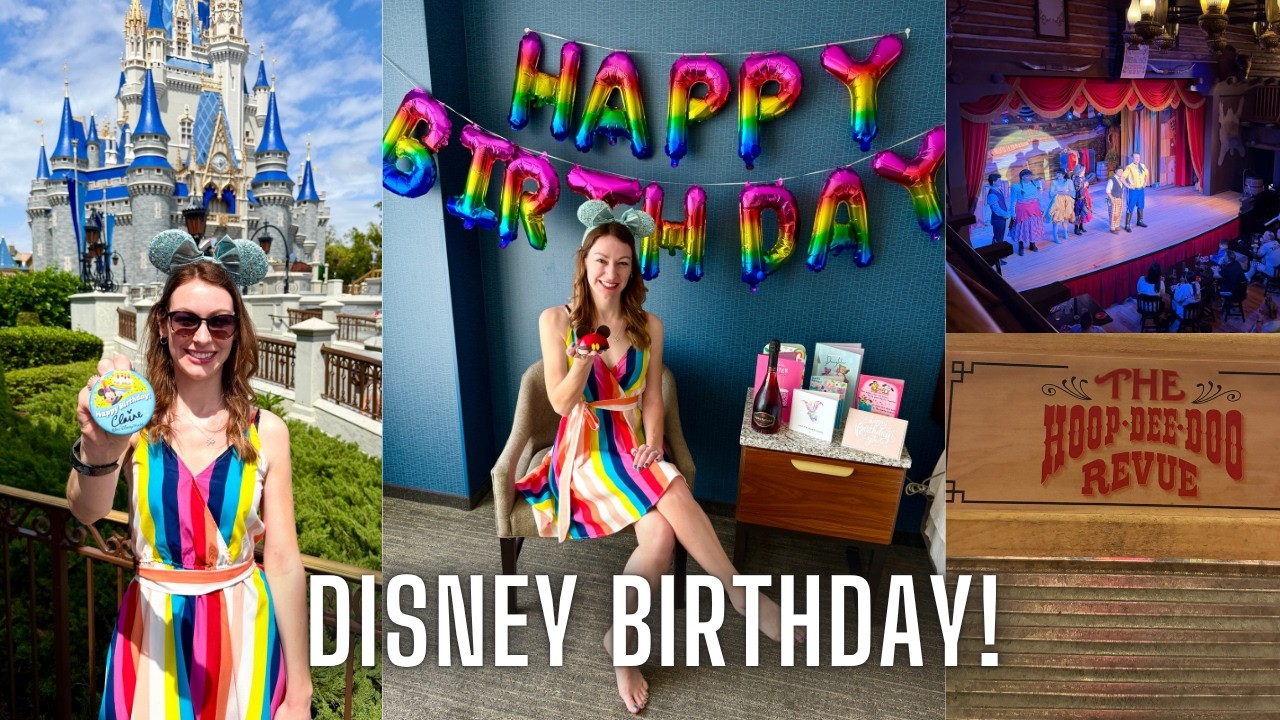 🥳 МОЙ ДЕНЬ РОЖДЕНИЯ в Walt Disney World! Magic Kingdom, шоу Hoop Dee Doo Revue в Fort Wilderness ...