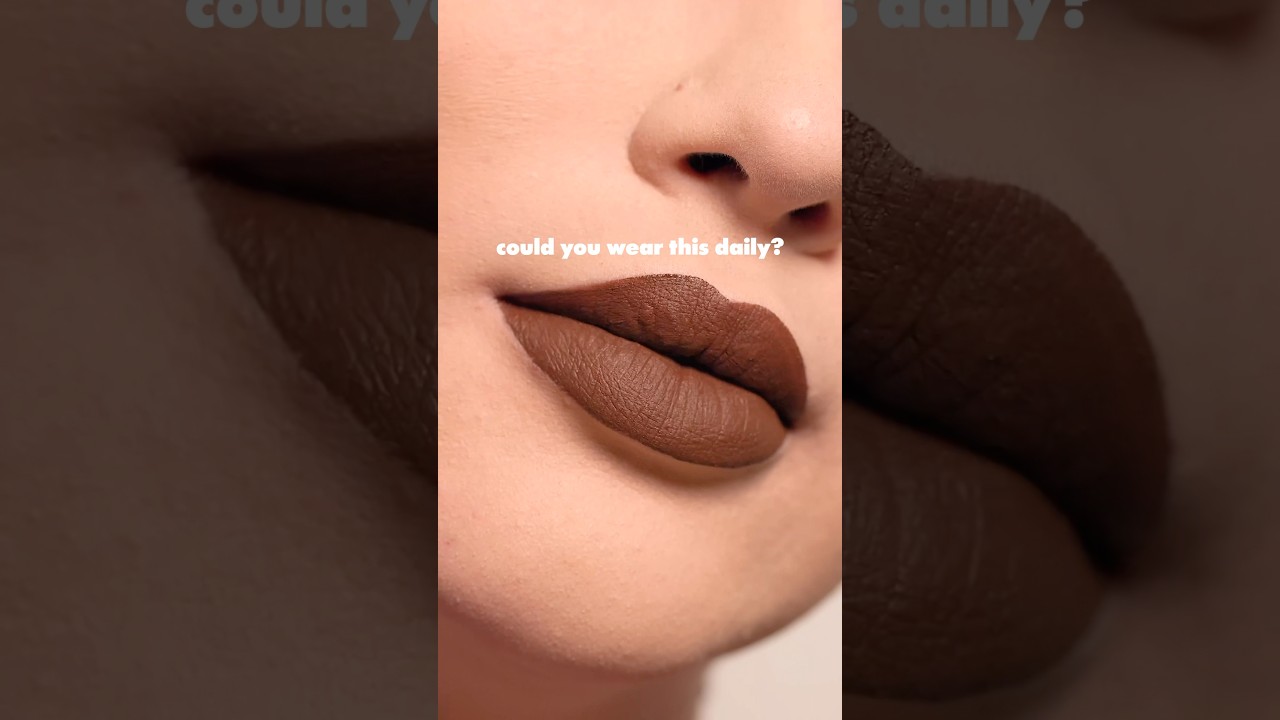 fenty beauty lipstick 🤎 #shortsfeed #fentybeauty #shortsvideo #shorts #shortvideo #short #lipstick