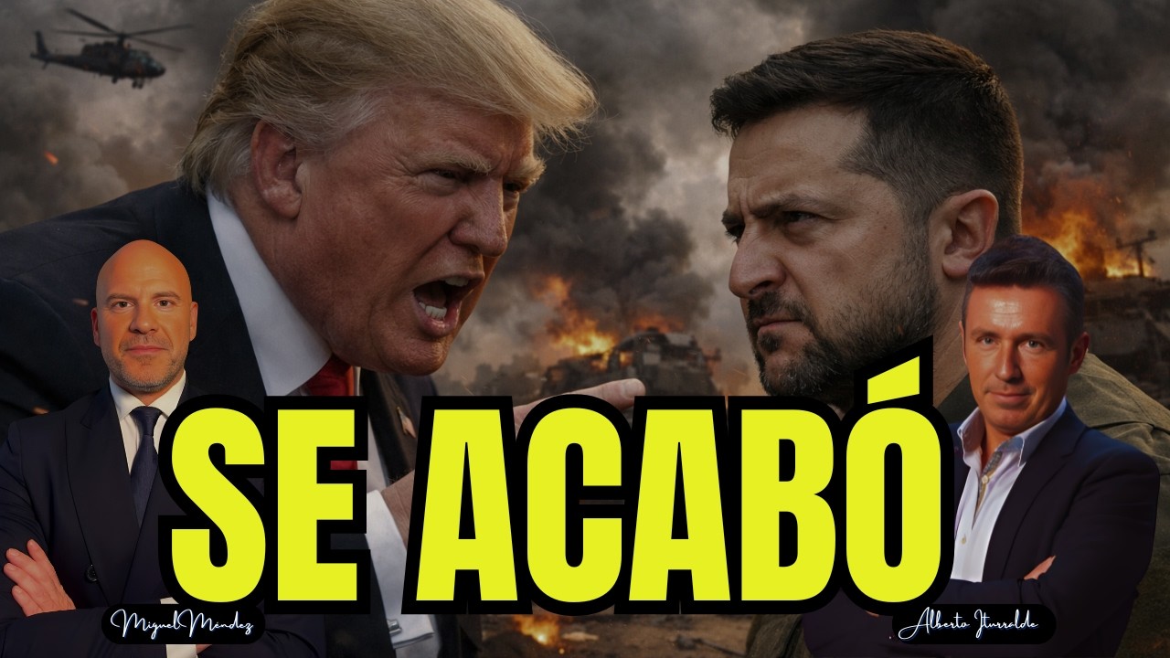 P&Aacute;NICO EN UCRANIA. EEUU VUELVE A LA POL&Iacute;TICA DE PRESI&Oacute;N. BRUTAL GOLPE RUSO. ZELENSKY TRUMP PUTIN