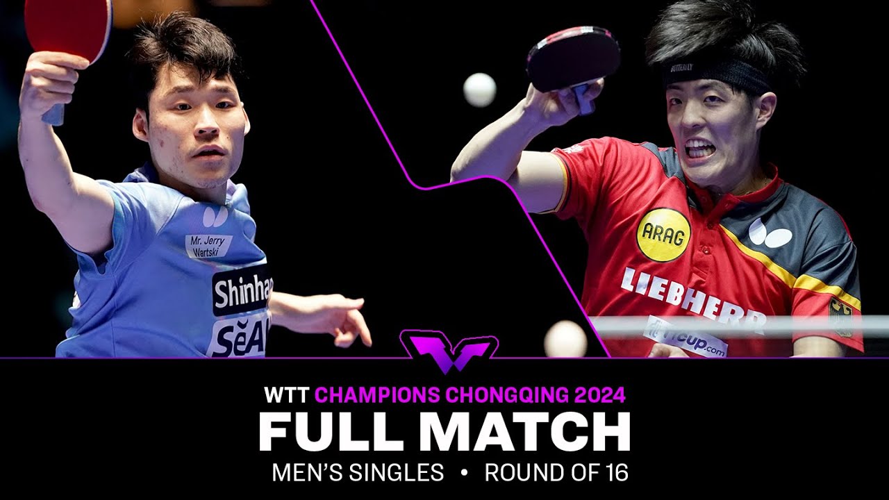 FULL MATCH | Jang Woojin vs Dang Qiu | MS R16 | #WTTChongqing 2024