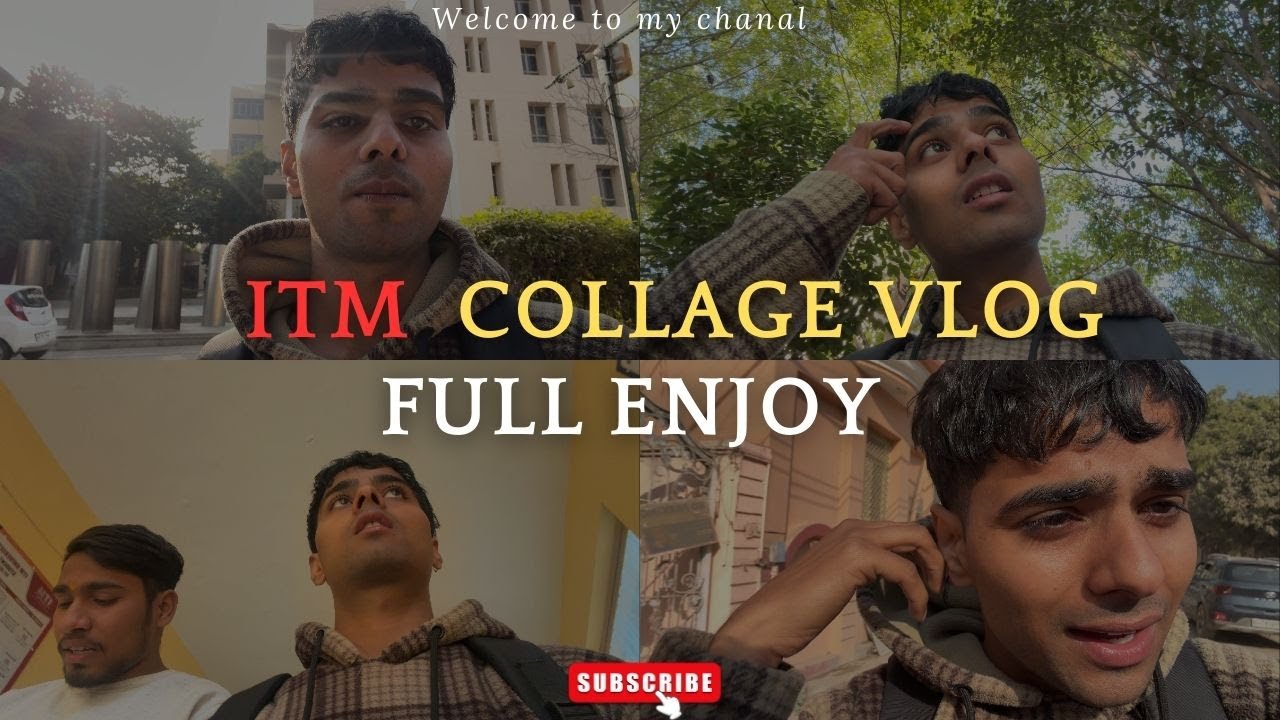 ITM College Full Tour 😱 | College Life Vlog With Friends