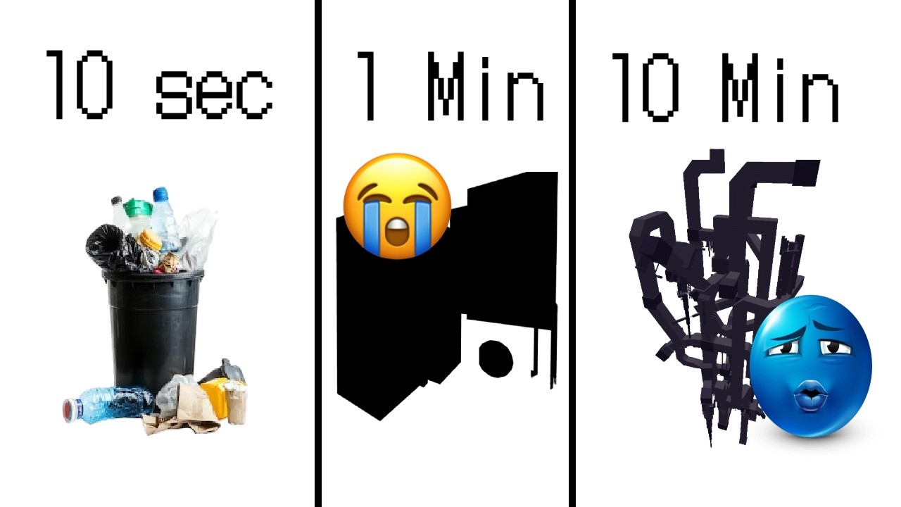 10 Seconds Vs. 1 Min Vs. 10 Min // GRAB vr CHALLENGE