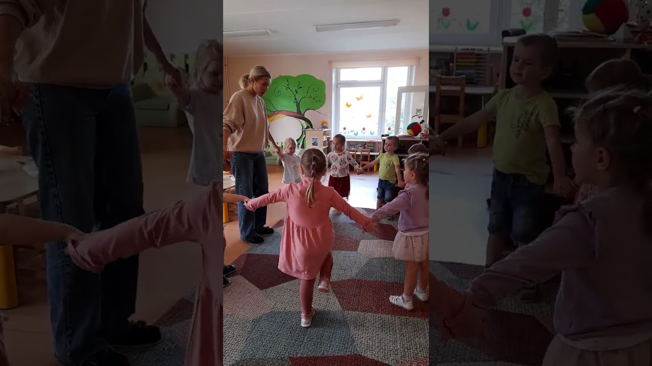 Hommikuring Lepatriinu rühmas. Filmis on osalenud 3aastased lapsed