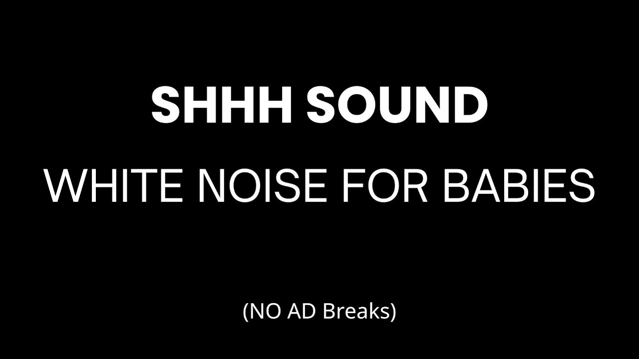 Shhh Sound Baby Sleep Aid | White Noise for Deep, Peaceful Night Rest