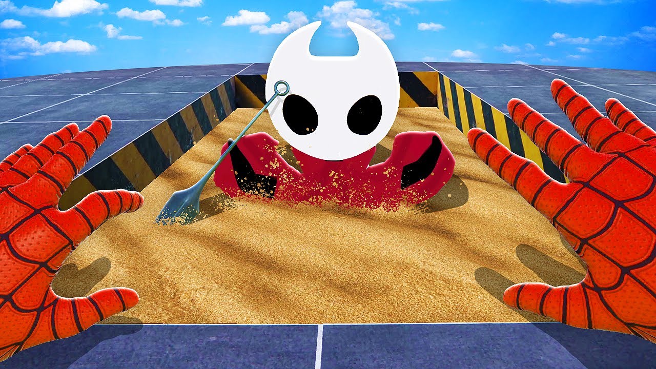 I Throw SILKSONG Hornet from Hollow Knight INTO QUICKSAND (Bonelab VR Moods)