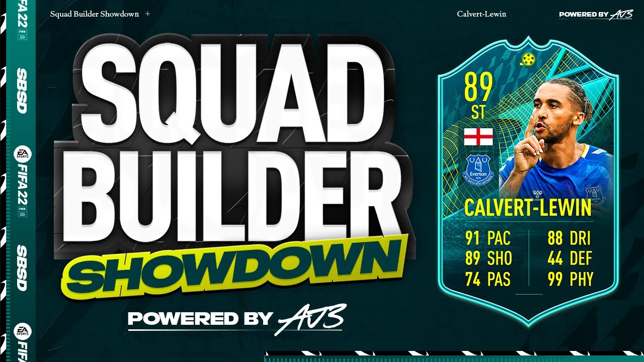 Fifa 22 Squad Builder Showdown!!! PLAYER MOMENTS DOMINIC CALVERT-LEWIN!!!